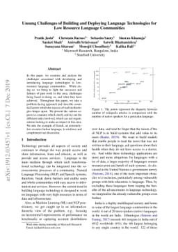 Unsung Challenges of Building and Deploying Language Technologies for
  Low Resource Language Communities