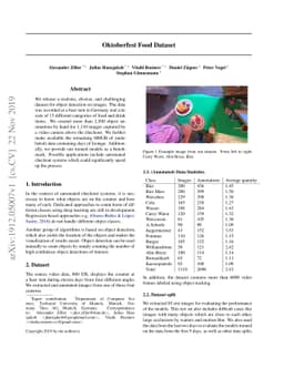 Oktoberfest Food Dataset