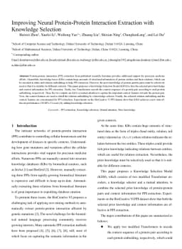 Improving Neural Protein-Protein Interaction Extraction with Knowledge
  Selection