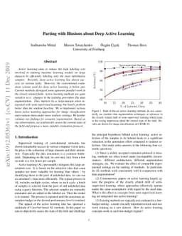 Parting with Illusions about Deep Active Learning