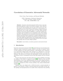 Coevolution of Generative Adversarial Networks