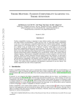 Theme-Matters: Fashion Compatibility Learning via Theme Attention