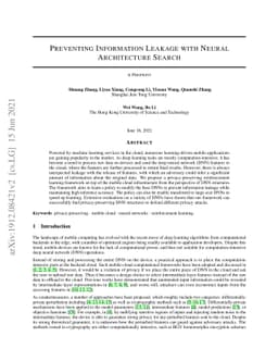 Learning to Prevent Leakage: Privacy-Preserving Inference in the Mobile
  Cloud
