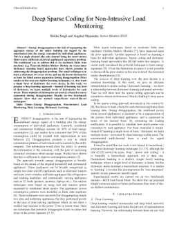 Deep Sparse Coding for Non-Intrusive Load Monitoring