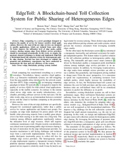 EdgeToll: A Blockchain-based Toll Collection System for Public Sharing
  of Heterogeneous Edges