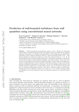 Prediction of wall-bounded turbulence from wall quantities using
  convolutional neural networks
