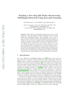 Teaching a New Dog Old Tricks: Resurrecting Multilingual Retrieval Using
  Zero-shot Learning