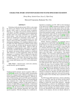 Character-Aware Attention-Based End-to-End Speech Recognition