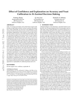 Effect of Confidence and Explanation on Accuracy and Trust Calibration
  in AI-Assisted Decision Making
