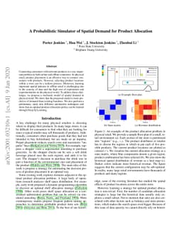 A Probabilistic Simulator of Spatial Demand for Product Allocation