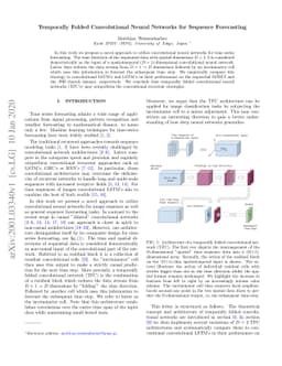 Temporally Folded Convolutional Neural Networks for Sequence Forecasting