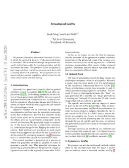 Structured GANs