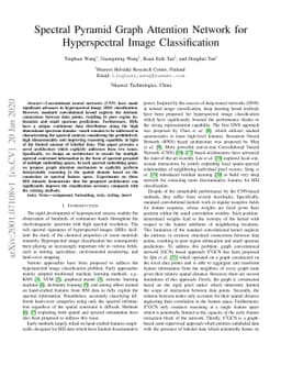 Spectral Pyramid Graph Attention Network for Hyperspectral Image
  Classification