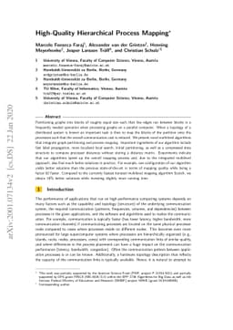 High-Quality Hierarchical Process Mapping
