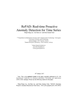 RePAD: Real-time Proactive Anomaly Detection for Time Series