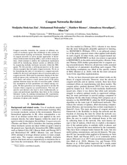 Coagent Networks Revisited