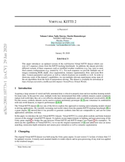 Virtual KITTI 2