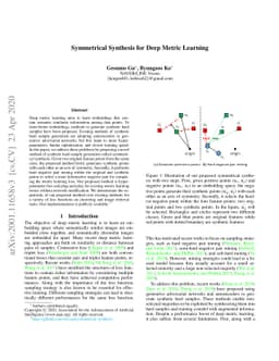 Symmetrical Synthesis for Deep Metric Learning