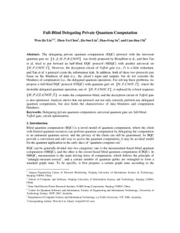 Full-Blind Delegating Private Quantum Computation