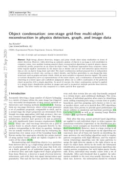 Object condensation: one-stage grid-free multi-object reconstruction in
  physics detectors, graph and image data