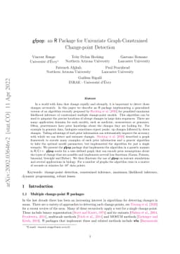 gfpop: an R Package for Univariate Graph-Constrained Change-Point
  Detection