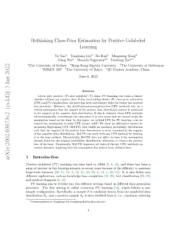 Rethinking Class-Prior Estimation for Positive-Unlabeled Learning