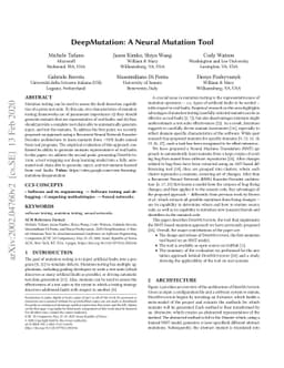 DeepMutation: A Neural Mutation Tool