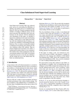 Class-Imbalanced Semi-Supervised Learning