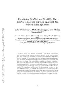 Combining SchNet and SHARC: The SchNarc machine learning approach for
  excited-state dynamics