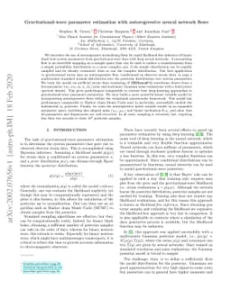 Gravitational-wave parameter estimation with autoregressive neural
  network flows