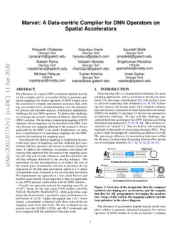 Marvel: A Data-centric Compiler for DNN Operators on Spatial
  Accelerators