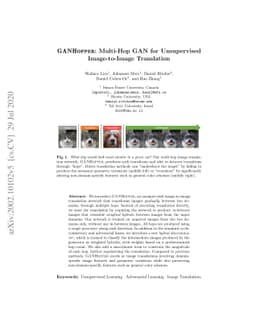 GANHopper: Multi-Hop GAN for Unsupervised Image-to-Image Translation