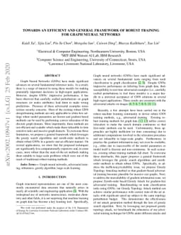 Towards an Efficient and General Framework of Robust Training for Graph
  Neural Networks