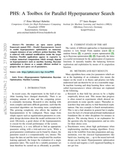 PHS: A Toolbox for Parallel Hyperparameter Search