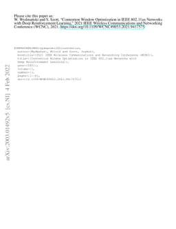 Contention Window Optimization in IEEE 802.11ax Networks with Deep
  Reinforcement Learning