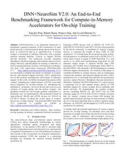 DNN+NeuroSim V2.0: An End-to-End Benchmarking Framework for
  Compute-in-Memory Accelerators for On-chip Training