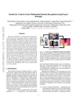 EmotiCon: Context-Aware Multimodal Emotion Recognition using Frege's
  Principle