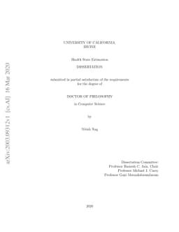 Health State Estimation