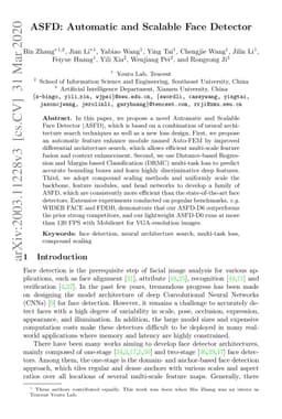 ASFD: Automatic and Scalable Face Detector