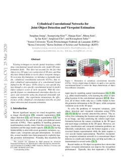 Cylindrical Convolutional Networks for Joint Object Detection and
  Viewpoint Estimation