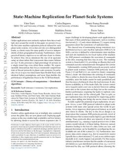 State-Machine Replication for Planet-Scale Systems (Extended Version)