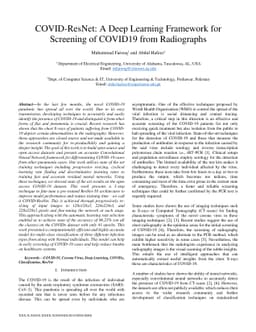 COVID-ResNet: A Deep Learning Framework for Screening of COVID19 from
  Radiographs