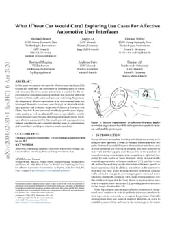What If Your Car Would Care? Exploring Use Cases For Affective
  Automotive User Interfaces