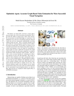 Optimistic Agent: Accurate Graph-Based Value Estimation for More
  Successful Visual Navigation