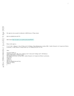 Deep Reinforcement Learning (DRL): Another Perspective for Unsupervised
  Wireless Localization