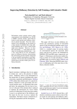 Improving Disfluency Detection by Self-Training a Self-Attentive Model