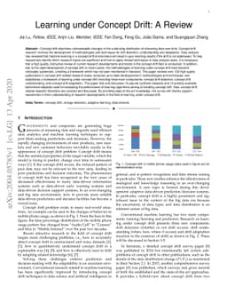Learning under Concept Drift: A Review