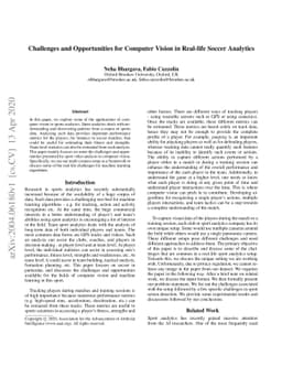Challenges and Opportunities for Computer Vision in Real-life Soccer
  Analytics