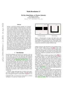 Multi-Resolution A*