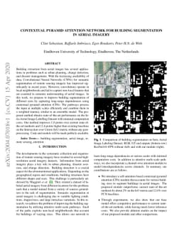 Contextual Pyramid Attention Network for Building Segmentation in Aerial
  Imagery